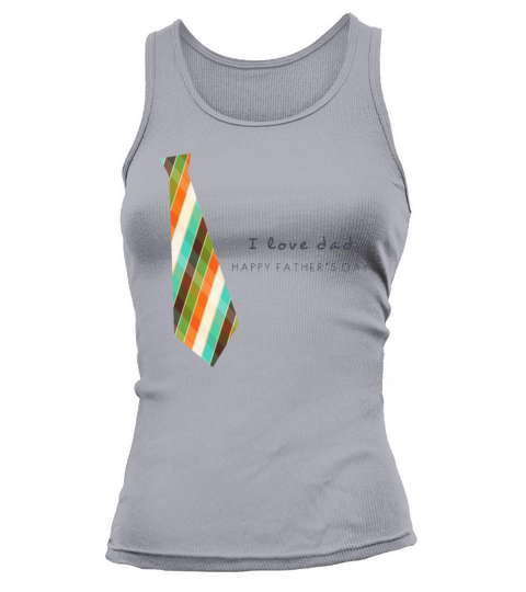 Fathers Day Necktie Women's Tank Top