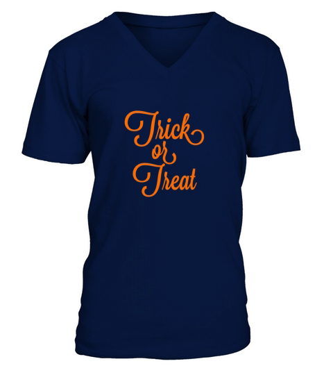 Trick or Treat Men's V-Neck T-shirt