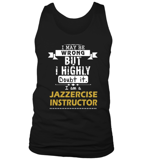 JAZZERCISE INSTRUCTOR Dout It Tank Top Unisex