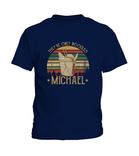 Theyre Only Noodles Michael Vintage Kids T-Shirt