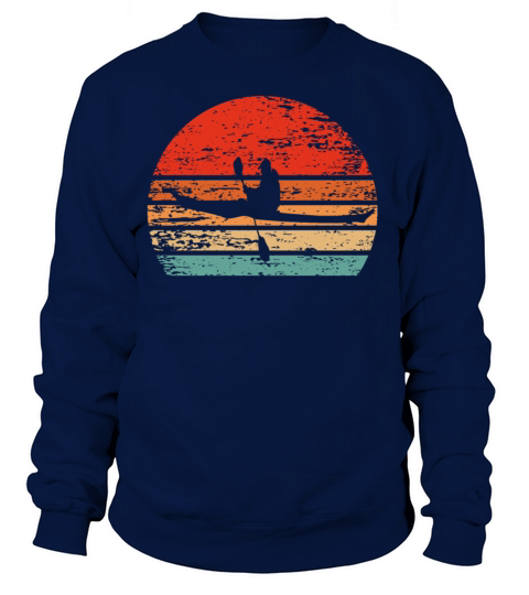 Vintage Retro Kayak Kayaking Gifts T-Shirt Women's Sweatshirt