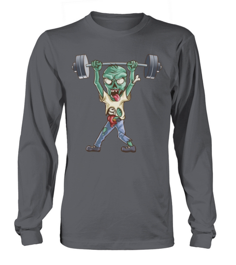 Zombie Weightlifting Women's Long Sleeve