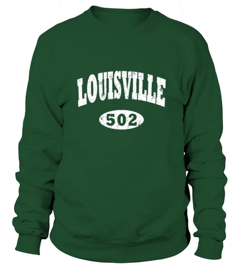 Louisville Vintage Kentucky Area Code 502 Sweatshirt Unisex
