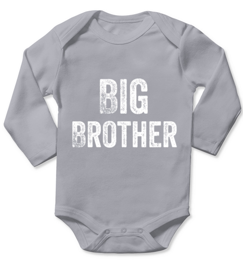 Big Brother T shirt Long Sleeve Baby One-Piece