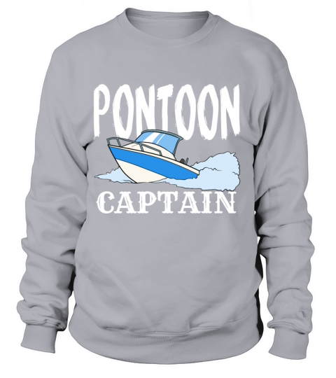 Boating Boat Pontoon Motorboat Captain Seaman Gift Women's Sweatshirt