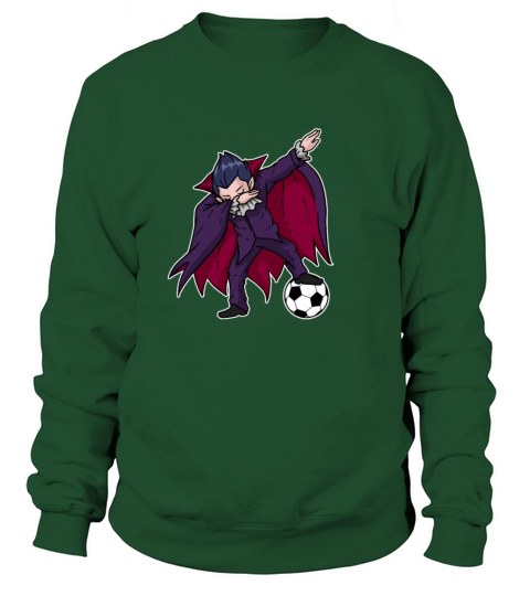 Funny Dabbing Vampire Soccer Gift Idea Women's Sweatshirt
