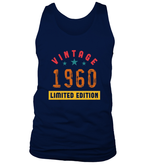 VINTAGE 1960 LIMITED EDITION DESIGN Men's Tank Top
