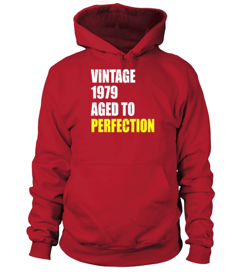 Vintage 1979 aged to perfection 42 birthday gift Women's Hoodie