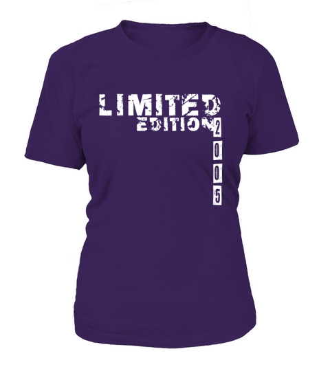 Limited Edition 2005 Birthday Boys Girl Women's T-Shirt