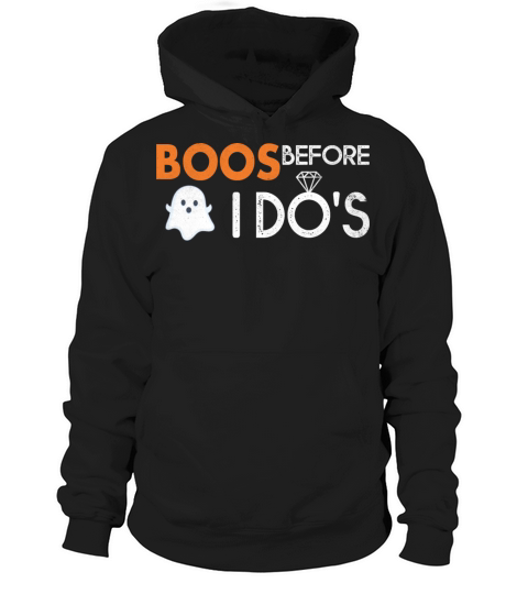 Boos Before I Dos Boochelorette Halloween Men's Hoodie