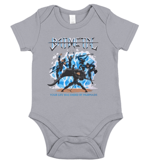 Batmetal Returns Your Life Was Ended By Murmaids Short Sleeve Baby One-Piece