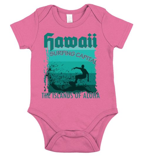 Hawaii Aloha state gift Short Sleeve Baby One-Piece