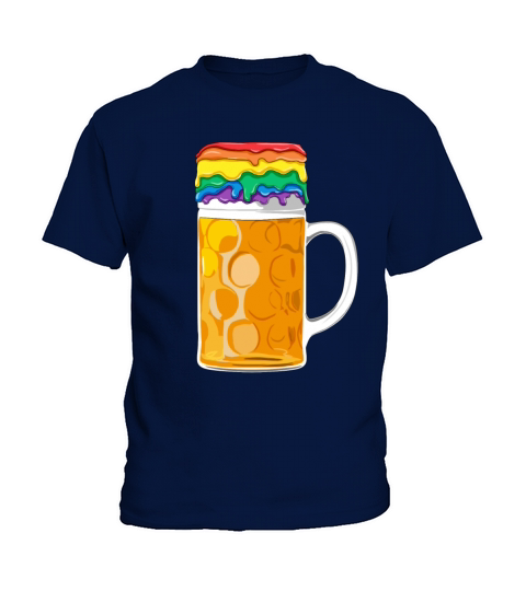 LGBT Gay Lesbian Beer German Oktoberfest Kids T-Shirt
