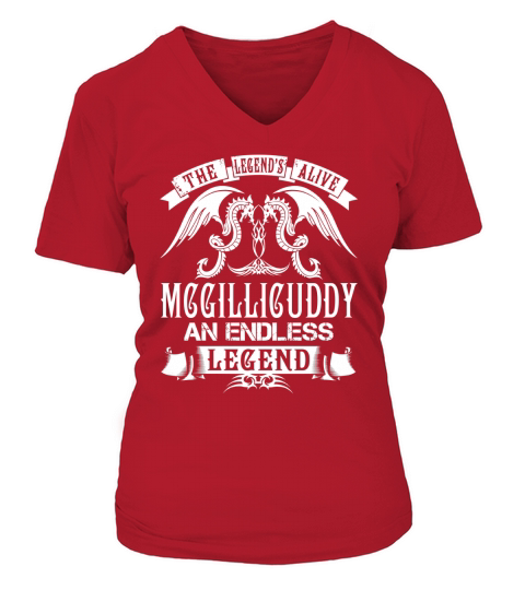 MCGILLICUDDY Shirts - Ireland Wales Scotland MCGILLICUDDY Another Celtic Legend Name Shirts V-neck T-Shirt Woman