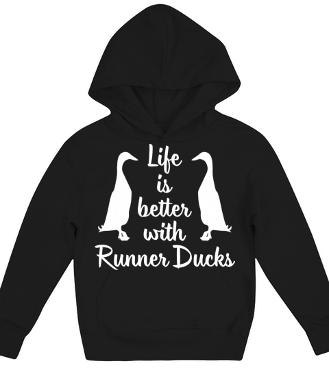 Runner ducks poultry gift duck owner Kids Hoodie