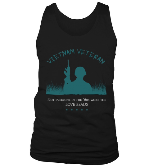 Vietnam veterans T-shirt - love bead Men's Tank Top