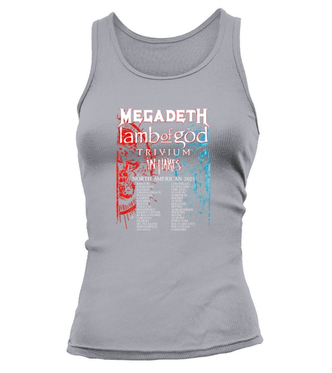 megadeth lamb of god Tank top Woman