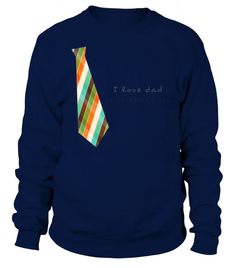 Fathers Day Necktie Women's Sweatshirt