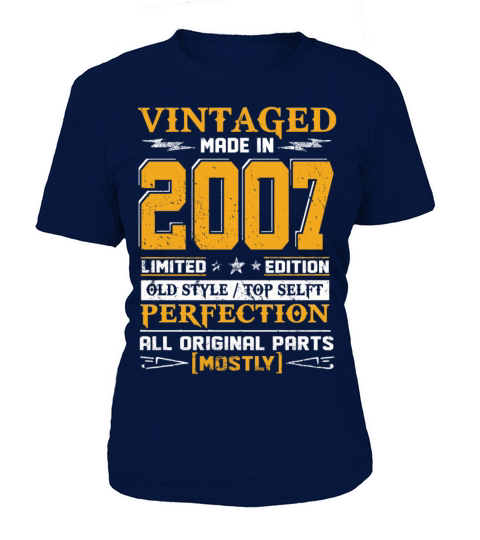 Vintaged Made In 2007 Limited Editon Women's T-Shirt