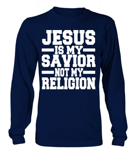 Jesus Is my Savior Women's Long Sleeve
