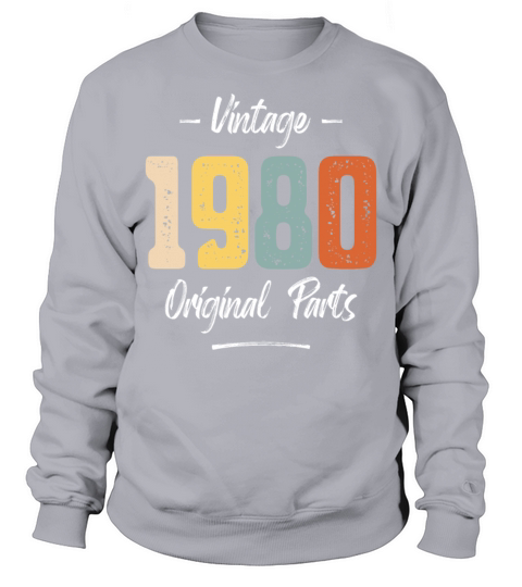 Vintage 1980 Original Parts Men's Sweatshirt
