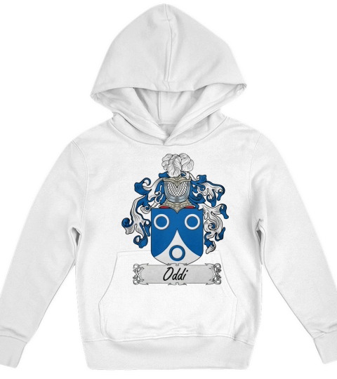 Oddi Family Crest Italian Family Crests - Coffee Mug (colored) Kids Hoodie