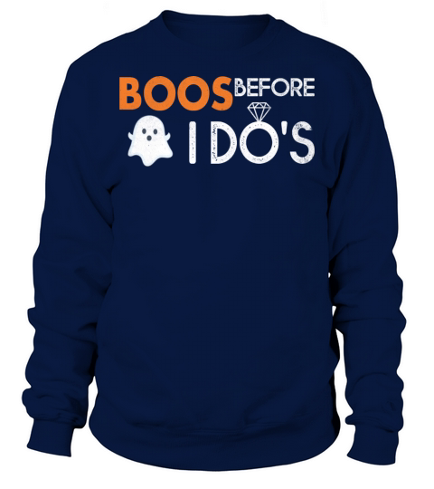 Boos Before I Dos Boochelorette Halloween Men's Sweatshirt