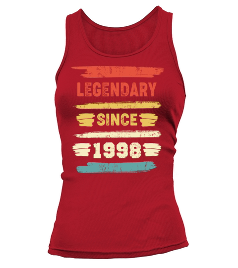 Retro Birthday Gift - Vintage Legendary Since 1998 Women's Tank Top