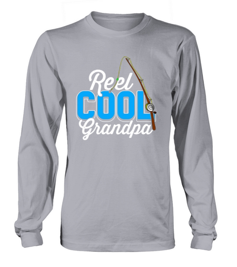 Cool Grandpa Design for Fisher angler Gift Men's Long Sleeve