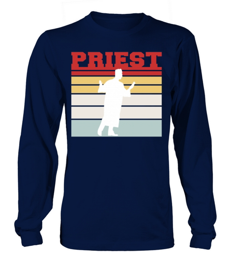 Vintage Priest T-Shirt Women's Long Sleeve