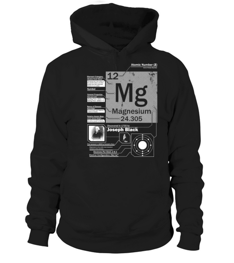 Magnesium Mg 12 Element t shirt Women's Hoodie