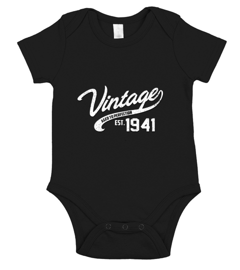 Vintage Made In 1941 Short Sleeve Baby One-Piece