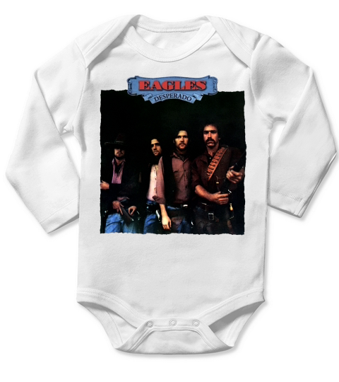 Eagles - Desperado (up sun) Long Sleeve Baby One-Piece