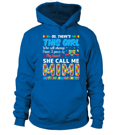 Autism Mimi - Autism Awareness Grandmom Autism Women's Hoodie