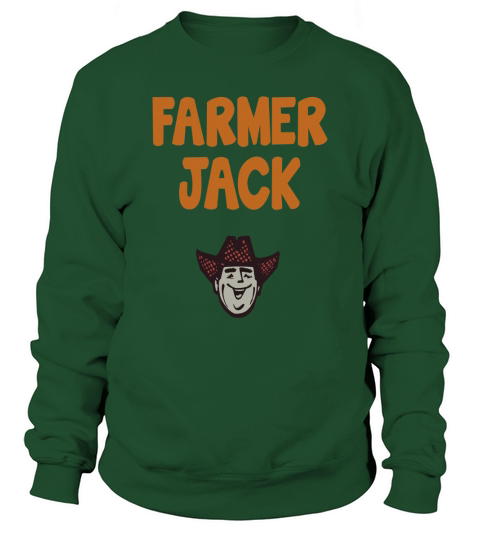 farmer jack grocery store logo Sweatshirt Unisex