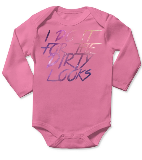 Dirty Space Looks Long Sleeve Baby One-Piece