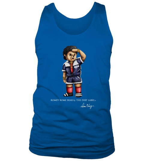 Romey Rome Bear By The Dirt Label Signature Tank Top Unisex