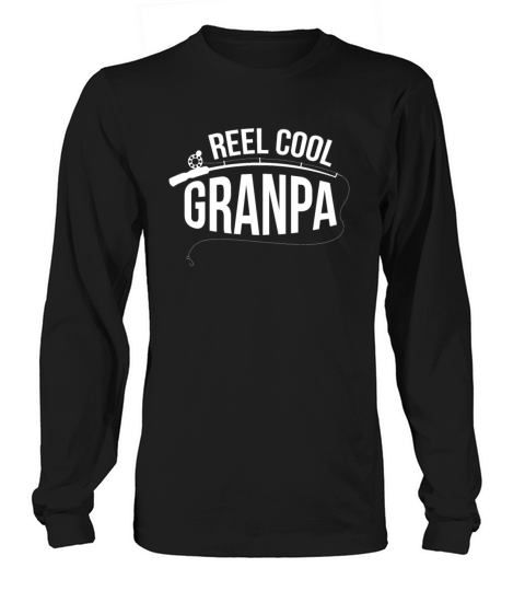 Grandfather Fisherman Fishes Fish Lovers Rod Hook Women's Long Sleeve