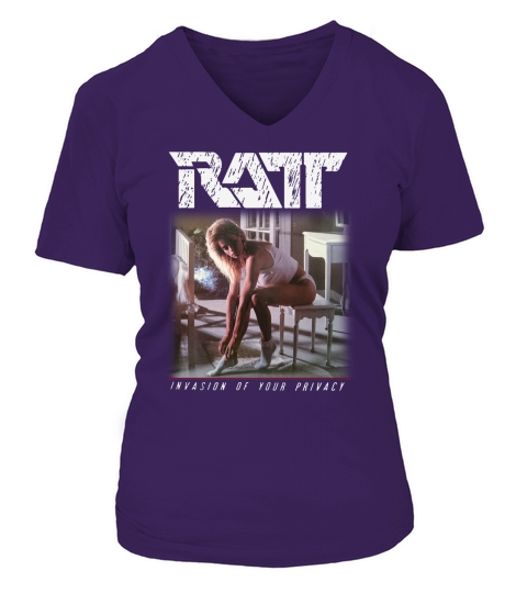 RATT - Invasion Of Your Privacy Tee V-neck T-Shirt Woman