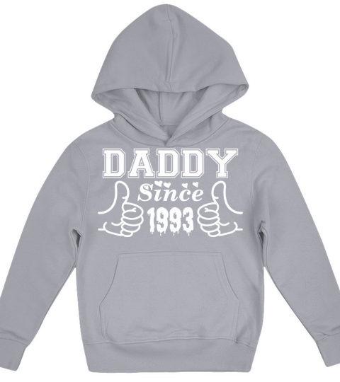 Daddy Since 1993 Happy Fathers Day Kids Hoodie