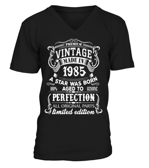 Vintage 1985 Men's V-Neck T-shirt