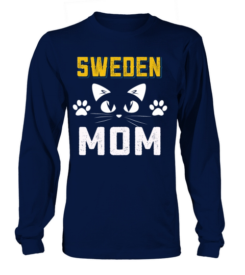 sweden cat mommy Women's Long Sleeve