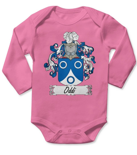 Oddi Family Crest Italian Family Crests - Coffee Mug (colored) Long Sleeve Baby One-Piece