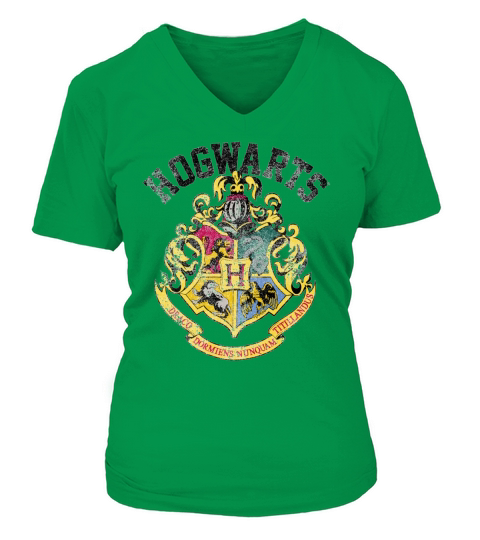 Hogwarts Crest V-neck T-Shirt Woman