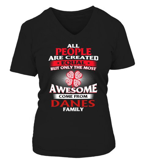 Its a Danes Thing You Wouldnt Understand - Name Custom T-Shirts V-neck T-Shirt Woman
