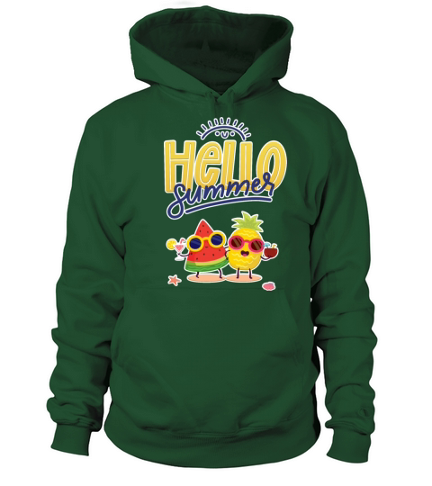 Hello summer T-shirt that takes you to the summer Women's Hoodie
