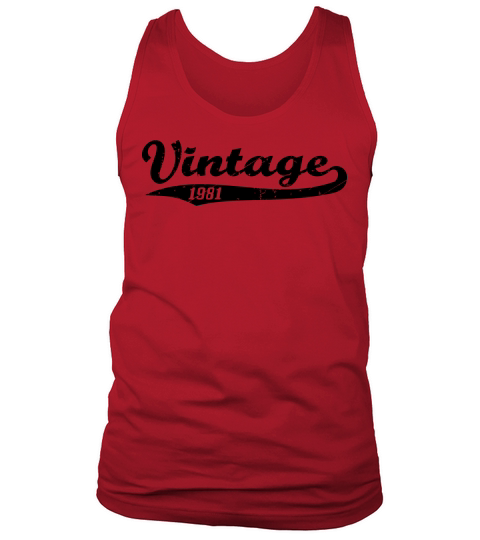 Vintage 1981 Men's Tank Top