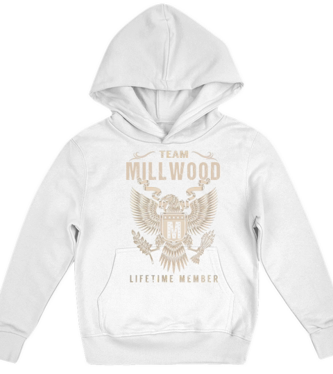 Team MILLWOOD Lifetime Member Name Shirts Kids Hoodie