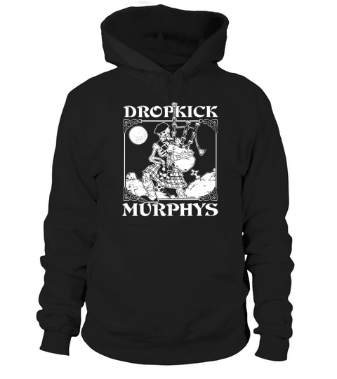 DROPKICK MURPHYS VINTAGE SKELETON PIPER SLIM FIT Hoodie Unisex
