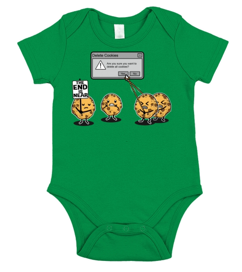 Deleting Cookies Is A Serious Threat Short Sleeve Baby One-Piece